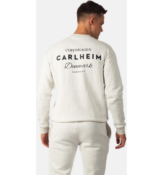 949870108101 CARLHEIM Hudson Lounge Branded Sweatshirt  Model01 Detail