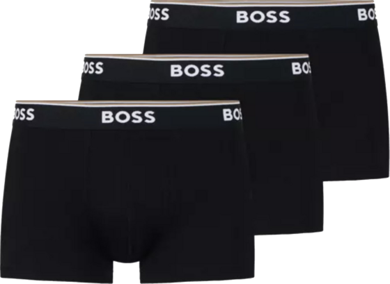 HUGO BOSS, Hugo Boss Cotton Stretch Trunk 3-pack