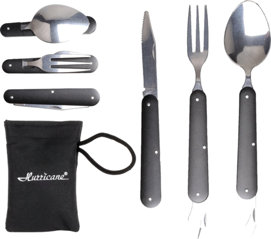 
HURRICANE, 
Hurricane Folding Cutlery Set 9,5&ndash;20cm, 
Detail 1
