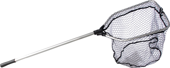 
HURRICANE, 
Hurricane Landing Net 150cm 50x40x35cm 690g Silver Black, 
Detail 1
