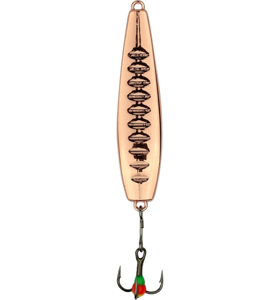 
HURRICANE, 
Hurricane Mattsepirken Silver/copper Ribbed 7g 42mm, 
Detail 1
