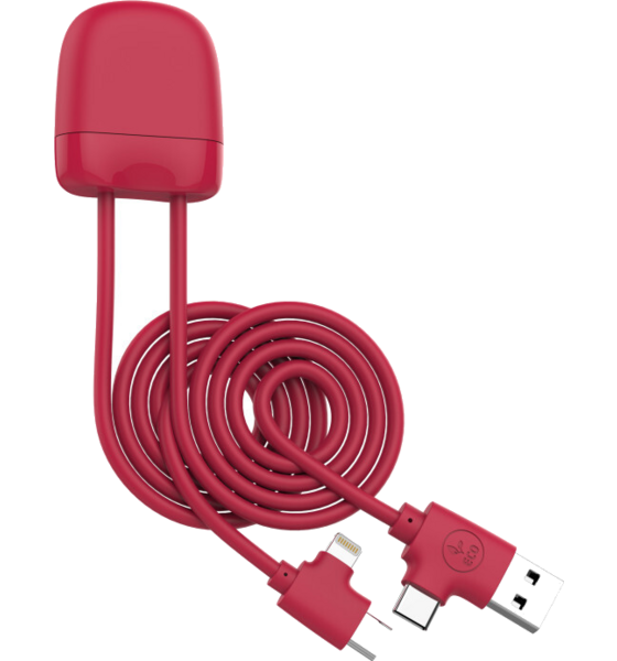 
XOOPAR, 
Ice-c Multi-connector Laddningskabel R&ouml;d, 
Detail 1
