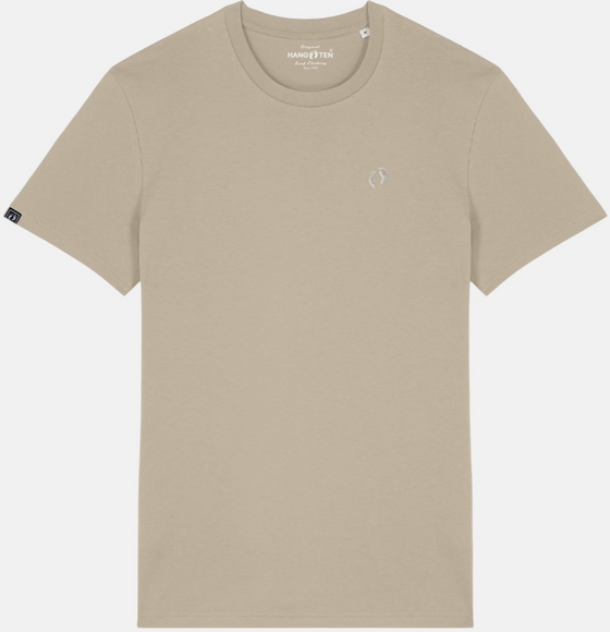 
HANG TEN, 
Icon Logo T-shirt - Desert Dust, 
Detail 1
