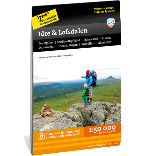 
CALAZO, 
Idre  Lofsdalen 1:50.000, 
Detail 1
