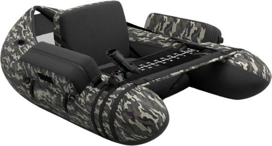 
NORTHIX, 
Inflatable Fishing Float Tube With Adjustable Backrest, 135x109x54 Cm, 
Detail 1
