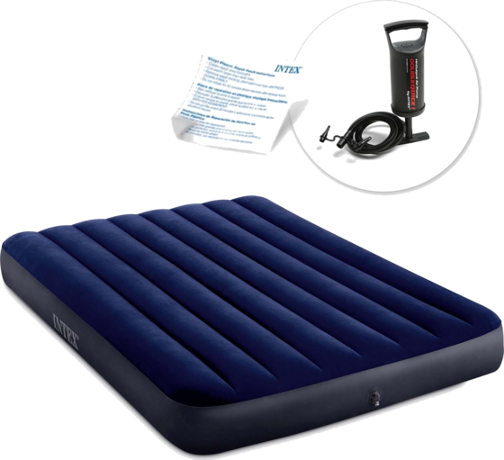 950983101101 B2X Inflatable Mattress 191x137x25 Cm With Piston Pump Intex 64758  Standard Detail