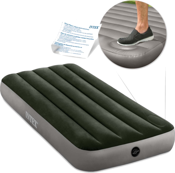 950834101101 B2X Inflatable Mattress 191x79x25 Cm With Built-in Foot Pump Intex 64760  Standard Detail