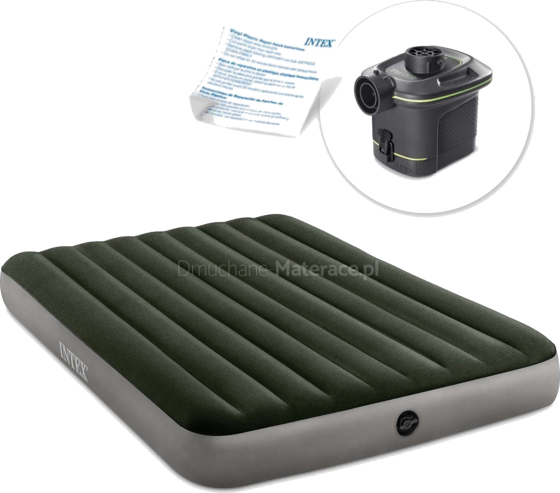 950825101101 B2X Inflatable Mattress 203x152x25 Cm With Electric Pump Intex 64779  Standard Detail