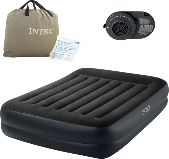 
B2X, 
Inflatable Mattress 203x152x42 Cm With Built-in Electric Pump Intex 64124, 
Detail 1
