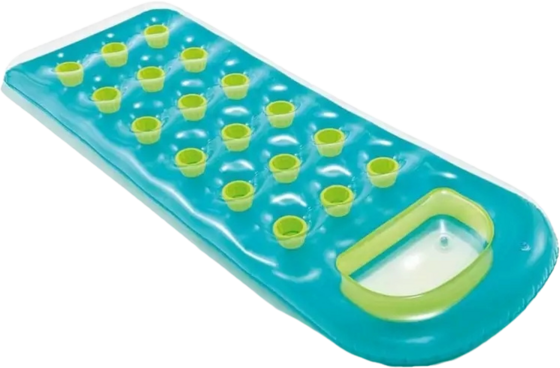 
INTEX, 
Inflatable Swimming Mattress 188 X 71 Cm Green - 58895 Intex, 
Detail 1
