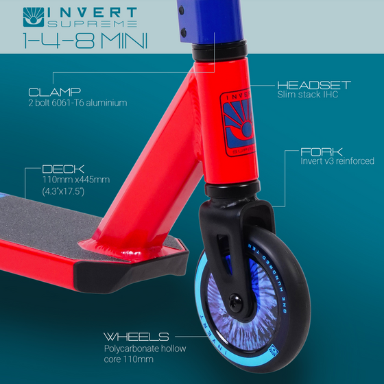 INVERT, Invert Supreme Mini Stunt Scooter