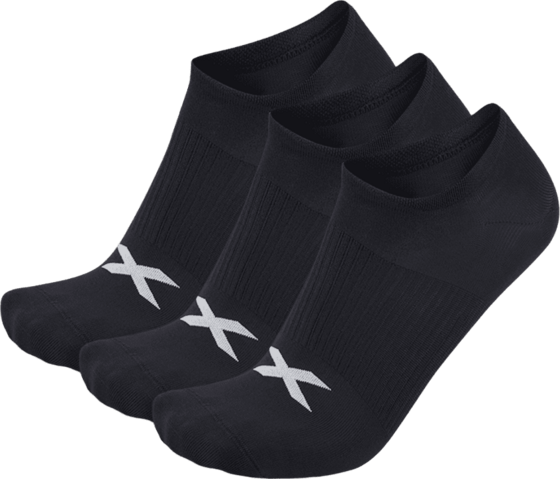 
2XU, 
Invisible Socks 3 Pack, 
Detail 1
