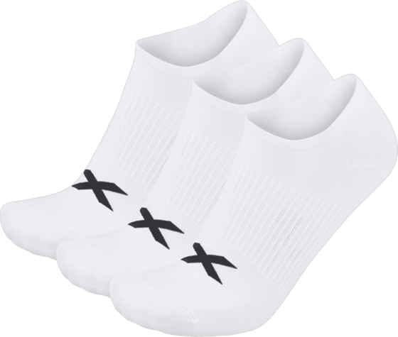 
2XU, 
Invisible Socks 3 Pack, 
Detail 1
