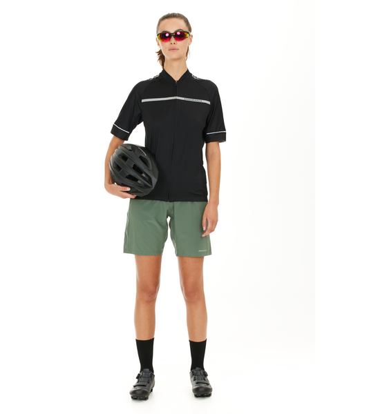 956536101101 ENDURANCE Jackie Cycling Shirt  Model01 Detail