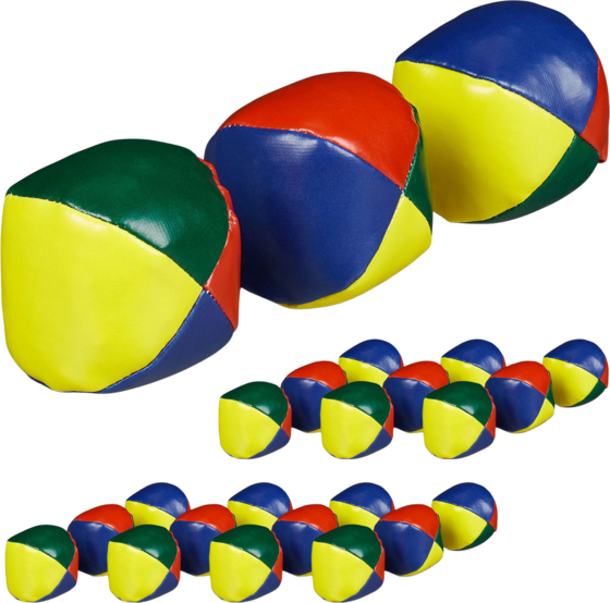 
NORTHIX, 
Juggling Balls, Set Of 24, 
Detail 1
