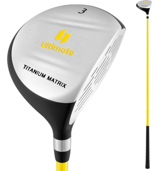 956740101101 NORTHIX Junior Golf Fairway Wood #3, 34"" Fiberglass Shaft, Rh  Standard Detail