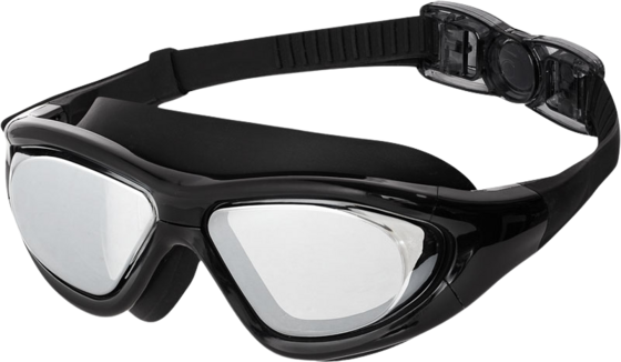 
NORTHIX, 
Junior Swimming Goggles &ndash; Black, Anti-fog, Uv Protection, 
Detail 1
