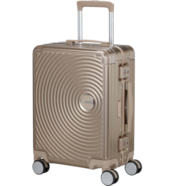 
AMERICAN TOURISTER, 
Kabinväska Soundbox Aluminium 55, 
Detail 1
