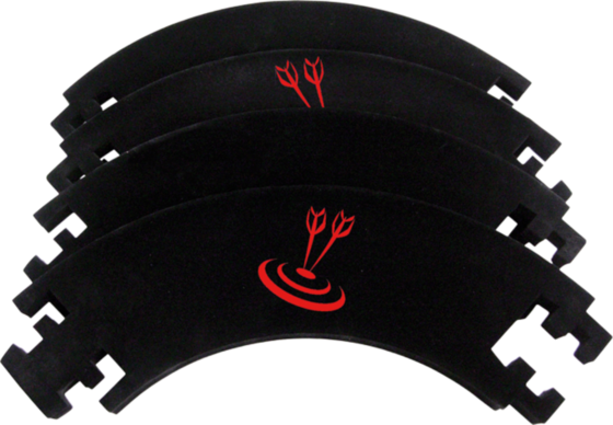 
KARELLA, 
Karella 4-piece Black Dartboard Catch Ring, 
Detail 1
