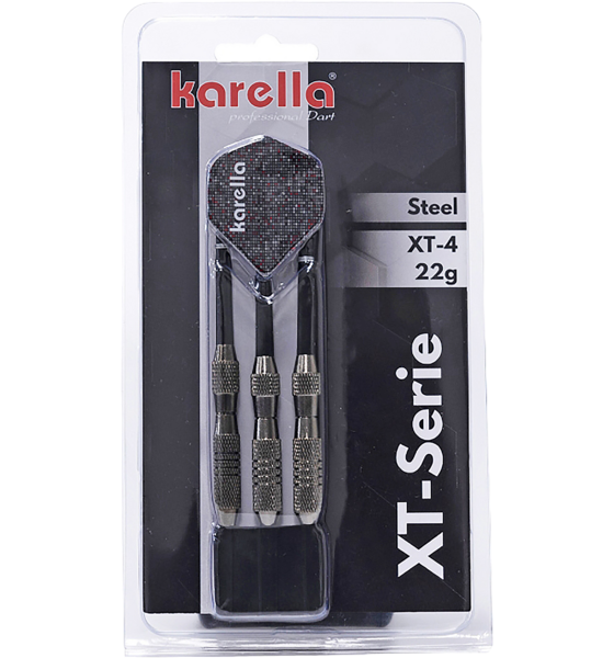 
KARELLA, 
Karella Xt-4 Steeltip Darts 22 Grams, 
Detail 1
