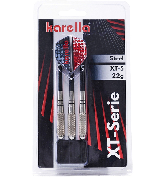 
KARELLA, 
Karella Xt-5 Steeltip Darts 22 Grams, 
Detail 1
