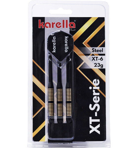 
KARELLA, 
Karella Xt-6 Steeltip Darts 23 Grams, 
Detail 1
