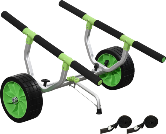 
NORTHIX, 
Kayak Trolley Canoe Trolley Adjustable Boat Trolley Surf Trolley Boat Trailer With Tension Strap, Tr, 
Detail 1
