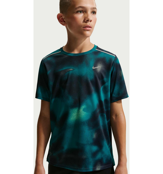 
NIKE, 
Kids' Dri-fit Short-sleeve Running Top Miler, 
Detail 1
