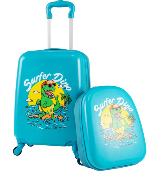 
NORTHIX, 
Kids Luggage Set With Wheels &ndash; 17" Suitcase  13" Backpack, 
Detail 1
