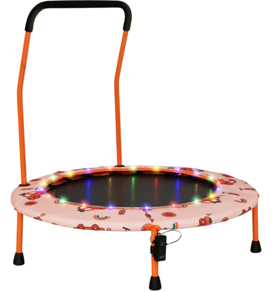 
NORTHIX, 
Kids Mini Trampoline With Led Lights, Removable Handle, 
Detail 1

