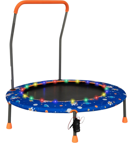 
NORTHIX, 
Kids Mini Trampoline With Led Lights, Removable Handle, 
Detail 1

