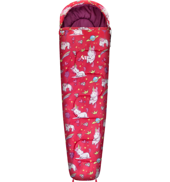 
NORTHIX, 
Kids Sleeping Bag With Backpack, Unicorn Print, 170x60cm, 
Detail 1
