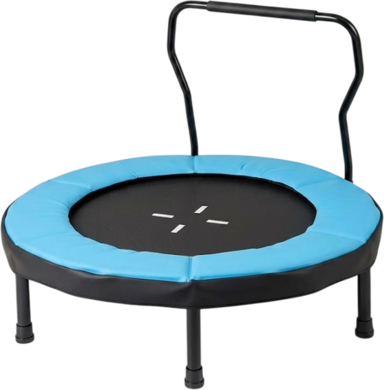 
NORTHIX, 
Kids Trampoline With Handle, 102 Cm, 100 Kg Capacity, Blue, 
Detail 1
