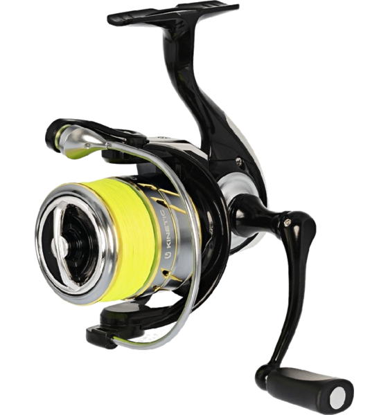 
KINETIC, 
Kinetic Spinning Reel Ciri 2000 Fd 5+1bb With Braided Line 0.16mm/125m, 
Detail 1
