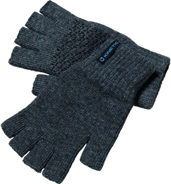 
KINETIC, 
Kinetic Wool Glove Half Fingers L/xl Grey, 
Detail 1

