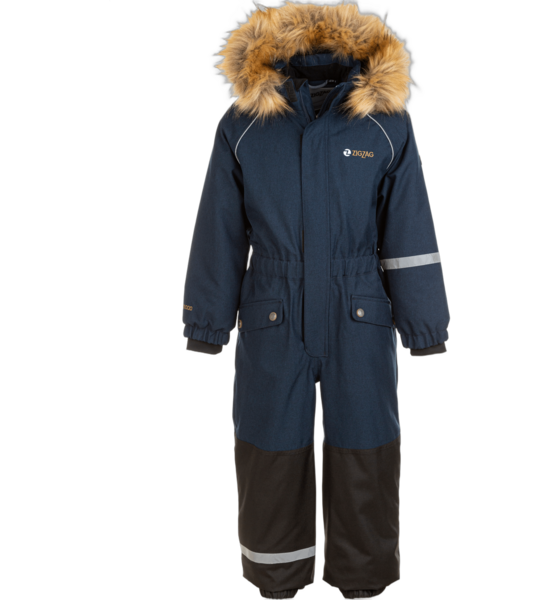 
ZIGZAG, 
Kingo Melange Coverall Snowsuit, 
Detail 1
