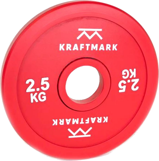 
KRAFTMARK, 
Kraftmark Change Plates, Viktskivor Gummerade, 
Detail 1
