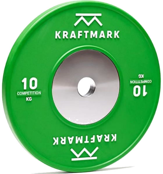 
KRAFTMARK, 
Kraftmark Internationell Viktskiva 50 Mm Competition Bumpers, Viktskivor Bumper, 
Detail 1

