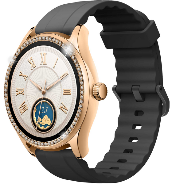 
KUURA, 
Kuura+ Smart Watch Ws V2 - Black/gold, 
Detail 4

