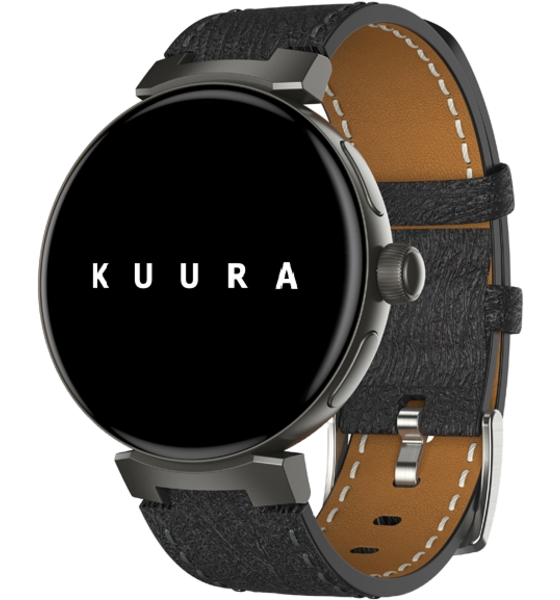 
KUURA, 
Kuura Smart Watch Fm1 V3, Black, 
Detail 1
