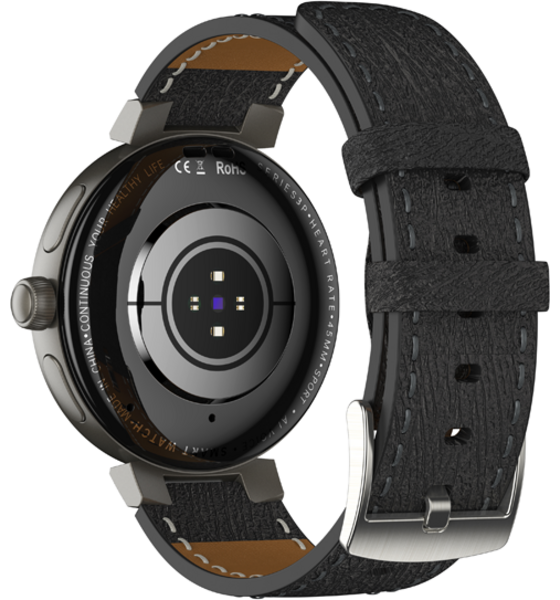 KUURA, Kuura Smart Watch Fm1 V3, Black