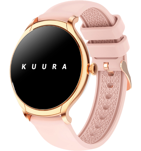 923745102101 KUURA Kuura Smart Watch Fw3 V3 - Rosegold  Standard Detail