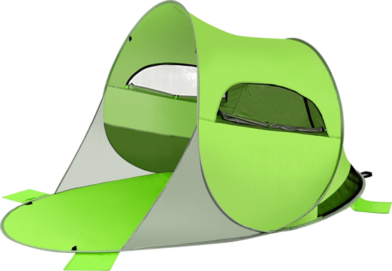 950368101101 NORTHIX Large Pop Up Beach Tent, Foldable Beach Shelter, 3-4 Person Beach Tent, Sun Protection, Throw Tent,  Standard Detail