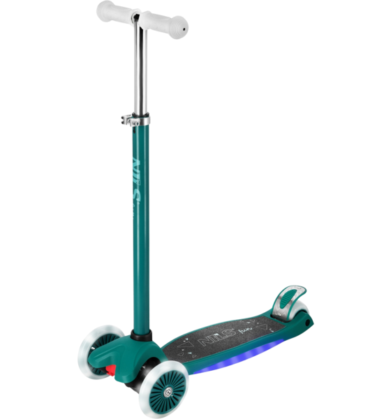 
NORTHIX, 
Led Scooter, Green &ndash; Adjustable Height, Foldable, 
Detail 1
