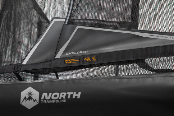 NORTH TRAMPOLINE, Legend Rectangular 460  + Safety Net