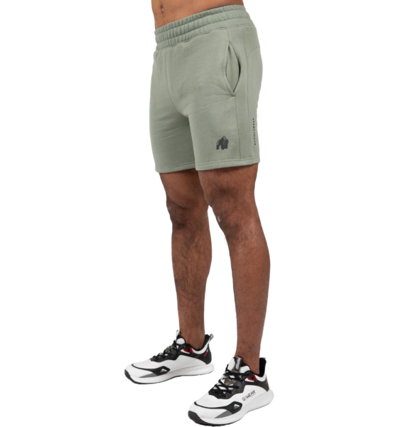 945930101101 GORILLA WEAR Leon Sweat Shorts  Model01 Detail