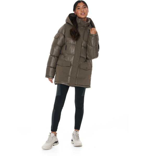 
SOS, 
Les Arcs Quilted Jacket, 
Detail 1
