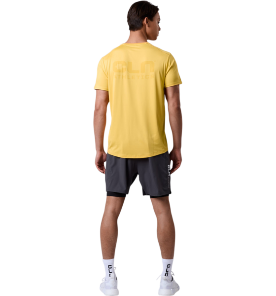 
CLN ATHLETICS, 
Link T-shirt Golden Yellow, 
Detail 1
