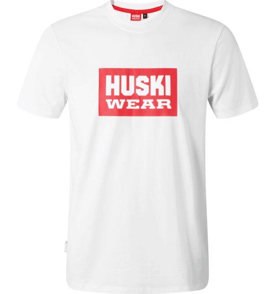 
HUSKI WEAR, 
Logo Tee, 
Detail 1
