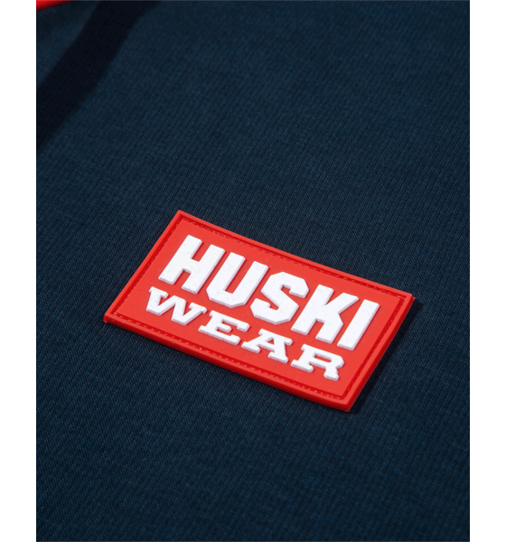 HUSKI WEAR, Logo Zip Hoody